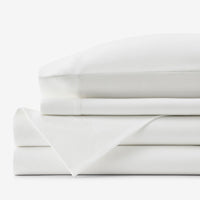 Classic Ultra-Cozy Cotton Flannel Bed Sheet Set - White, Twin XL,White