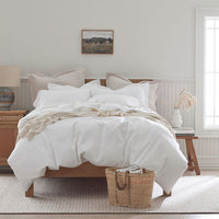 Classic Ultra-Cozy Cotton Flannel Bed Sheet Set - White, Twin XL,White