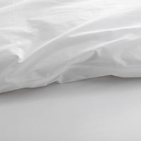 Solid Border Classic Cool Cotton Percale Duvet Cover - Gray Smoke, Twin/Twin XL,Gray Smoke