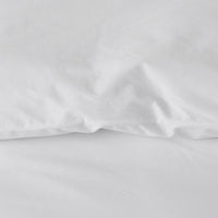 Solid Border Classic Cool Cotton Percale Decorative Lumbar Pillow Cover - Slate Blue, 14 in. x 40 in.,Slate Blue