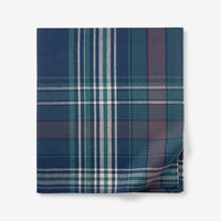 Classic Plaid Ultra-Cozy Cotton Flannel Flat Bed Sheet - Winter Plaid, Twin/Twin XL,Winter Plaid