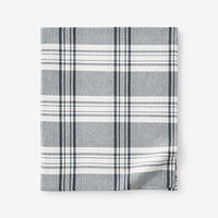 Classic Plaid Ultra-Cozy Cotton Flannel Flat Bed Sheet - Walter, Twin/Twin XL,Walter