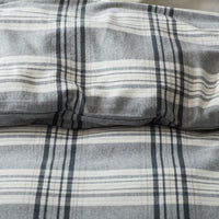 Classic Plaid Ultra-Cozy Cotton Flannel Flat Bed Sheet - Walter, Twin/Twin XL,Walter