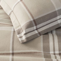 Classic Plaid Ultra-Cozy Cotton Flannel Flat Bed Sheet - Brad, Twin/Twin XL,Brad
