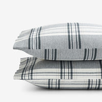 Classic Plaid Ultra-Cozy Cotton Flannel Pillowcase Set - Walter, Standard,Walter