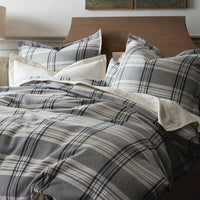 Classic Plaid Ultra-Cozy Cotton Flannel Pillowcase Set - Walter, Standard,Walter
