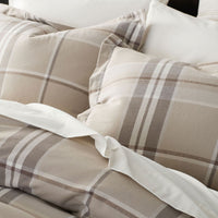 Classic Plaid Ultra-Cozy Cotton Flannel Duvet Cover - Brad, Twin/Twin XL,Brad