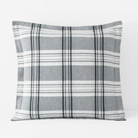 Classic Plaid Ultra-Cozy Cotton Flannel Sham - Walter, Euro,Walter