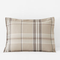 Classic Plaid Ultra-Cozy Cotton Flannel Sham - Brad, Standard,Brad