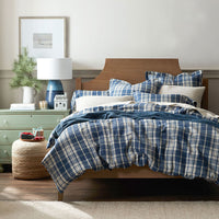 Classic Plaid Ultra-Cozy Cotton Flannel Bed Sheet Set - Scot, Twin XL,Scot