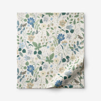 Strawberry Fields Classic Cool Cotton Percale Flat Bed Sheet - Beige, Twin/Twin XL,Beige