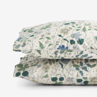 Strawberry Fields Classic Cool Cotton Percale Pillowcase Set - Beige, Standard,Beige