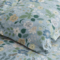 Strawberry Fields Classic Cool Cotton Percale Reversible Comforter - Slate, Twin/Twin XL,Slate