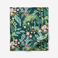 Peacock Classic Smooth Sateen Flat Bed Sheet - Evergreen, Twin/Twin XL,Evergreen