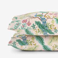 Peacock Classic Smooth Sateen Pillowcase Set - Blush, Standard,Blush