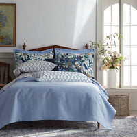 Peacock Classic Smooth Sateen Duvet Cover - Ivory Multi, Twin/Twin XL,Ivory Multi