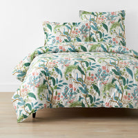Peacock Classic Smooth Sateen Comforter - Cream, Twin/Twin XL,Cream