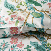 Peacock Classic Smooth Sateen Sham - Cream, Standard,Cream