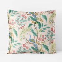 Peacock Classic Smooth Sateen Sham - Blush, Euro,Blush