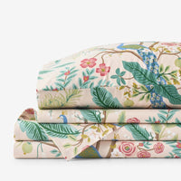Peacock Classic Smooth Sateen Bed Sheet Set - Blush, Twin,Blush