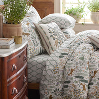 Laurel Classic Smooth Sateen Flat Bed Sheet - Sage, King/Cal King,Sage