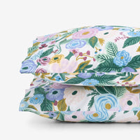 Garden Party Classic Cool Cotton Percale Pillowcase Set - Lilac, Standard,Lilac