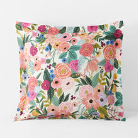 Garden Party Classic Cool Cotton Percale Sham - Multi, Euro,Multi