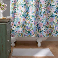 Garden Party Classic Cool Cotton Percale Shower Curtain - Lilac,Lilac
