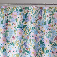 Garden Party Classic Cool Cotton Percale Shower Curtain - Lilac,Lilac