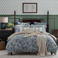 Strawberry Fields Embroidered Decorative Square Pillow Cover - Green,Green