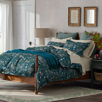 Juniper Forest Classic Smooth Sateen Fitted Bed Sheet - Navy, Twin,Navy
