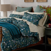 Juniper Forest Classic Smooth Sateen Pillowcase Set - Navy, Standard,Navy