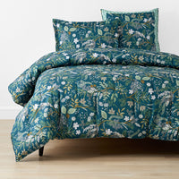 Juniper Forest Classic Smooth Sateen Comforter - Navy, Twin/Twin XL,Navy