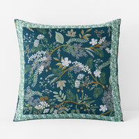 Juniper Forest Classic Smooth Sateen Sham - Navy, Euro,Navy
