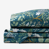 Juniper Forest Classic Smooth Sateen Bed Sheet Set - Navy, Twin,Navy