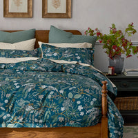 Juniper Forest Classic Smooth Sateen Bed Sheet Set - Navy, Twin,Navy