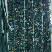 Juniper Forest Classic Smooth Sateen Shower Curtain - Navy,Navy
