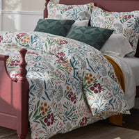 Holiday Print Classic Ultra-Cozy Cotton Flannel Flat Bed Sheet - Floral Spray, Twin/Twin XL,Floral Spray
