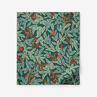 Willowberry Classic Cool Cotton Percale Flat Bed Sheet - Green, Twin/Twin XL,Green