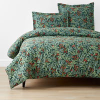 Willowberry Classic Cool Cotton Percale Comforter - Green, Twin/Twin XL,Green