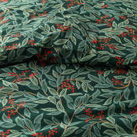 Willowberry Classic Cool Cotton Percale Bed Sheet Set - Green, Twin,Green