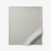 Classic Stripes and Plaids Cool Yarn-Dyed Cotton Percale Flat Bed Sheet - Stripe Green, Twin/Twin XL,Stripe Green