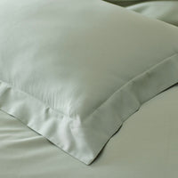 Classic Smooth Sateen Solid Duvet Cover - Light Sage, Twin/Twin XL,Light Sage