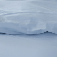 Classic Smooth Sateen Solid Sham - Light Blue, Standard,Light Blue
