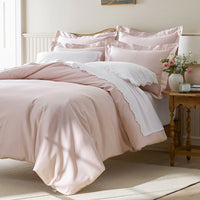 Classic Smooth Sateen Solid Bed Sheet Set - Blush, Twin XL,Blush