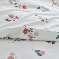 Ditsy Dahlia Classic Cool Cotton Percale Sham - Cream Multi, Standard,Cream Multi