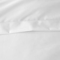 Double Border Premium Smooth Supima® Cotton Wrinkle-Free Sateen Sham - Ivory, Standard,Ivory