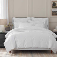 Luxe Smooth Egyptian Cotton Sateen Flat Bed Sheet - White, Twin/Twin XL,White