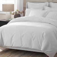 Luxe Smooth Egyptian Cotton Sateen Fitted Bed Sheet - White, Twin,White