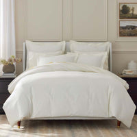 Luxe Smooth Egyptian Cotton Sateen Sham - Cream, Standard,Cream